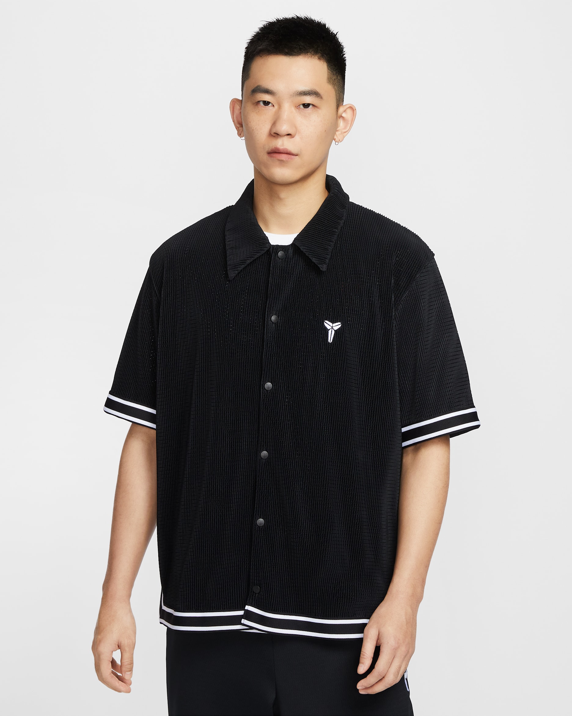 Kobe Men's Pleated Short-Sleeve Basketball Top. Nike JP